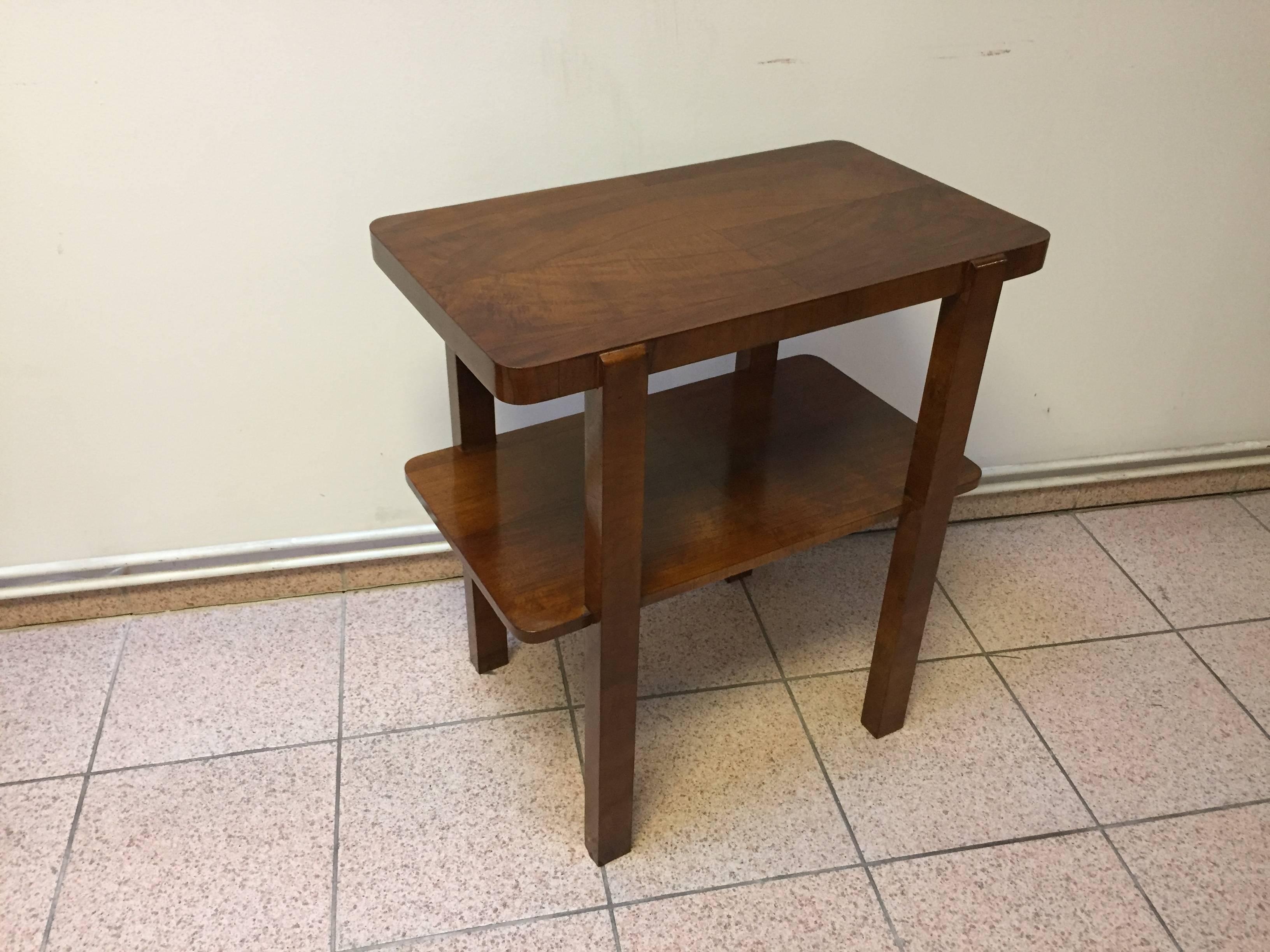 Softwood Art Deco Console, Side Table
