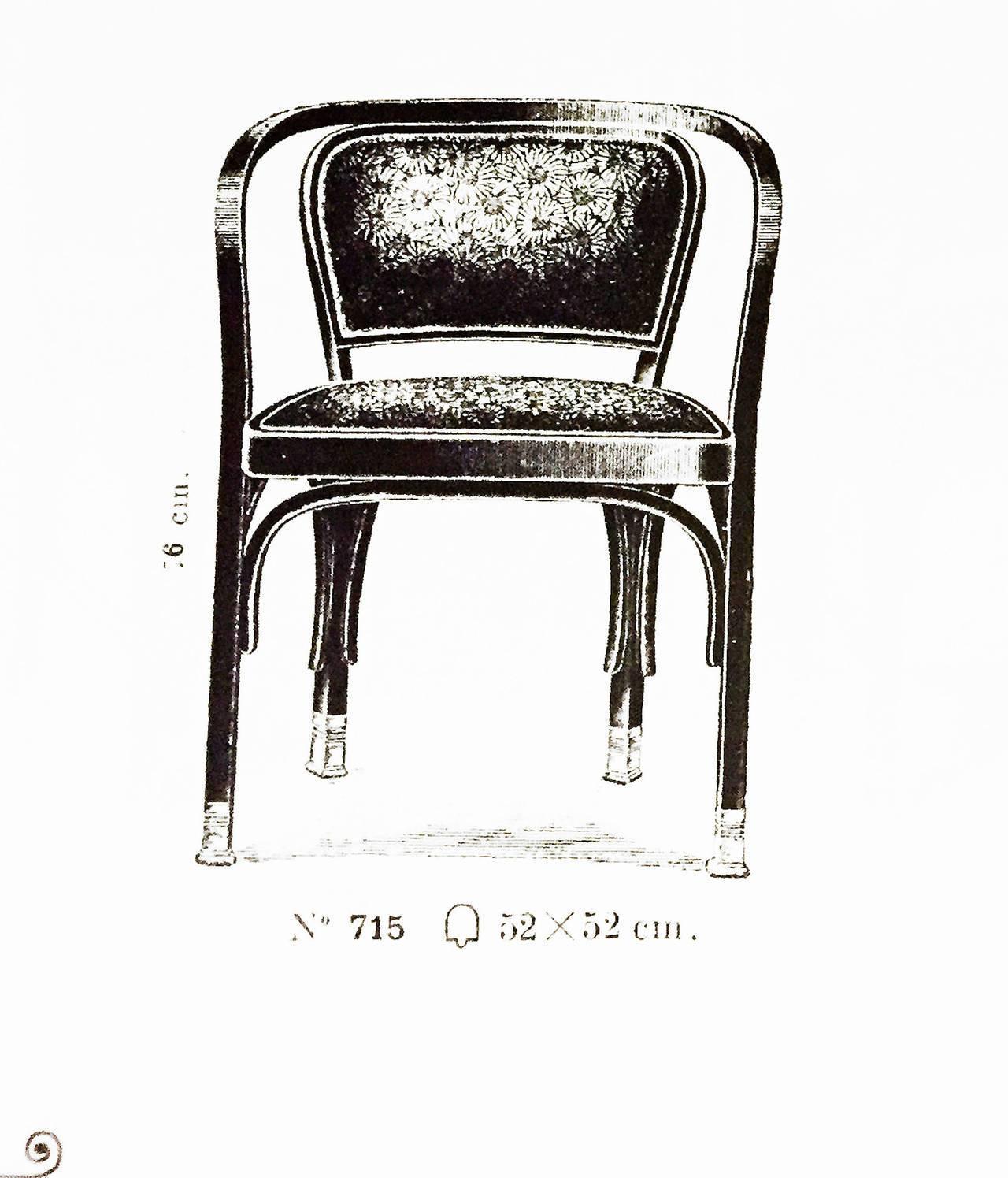 Chairs by Gustav Siegel for Kohn For Sale 1