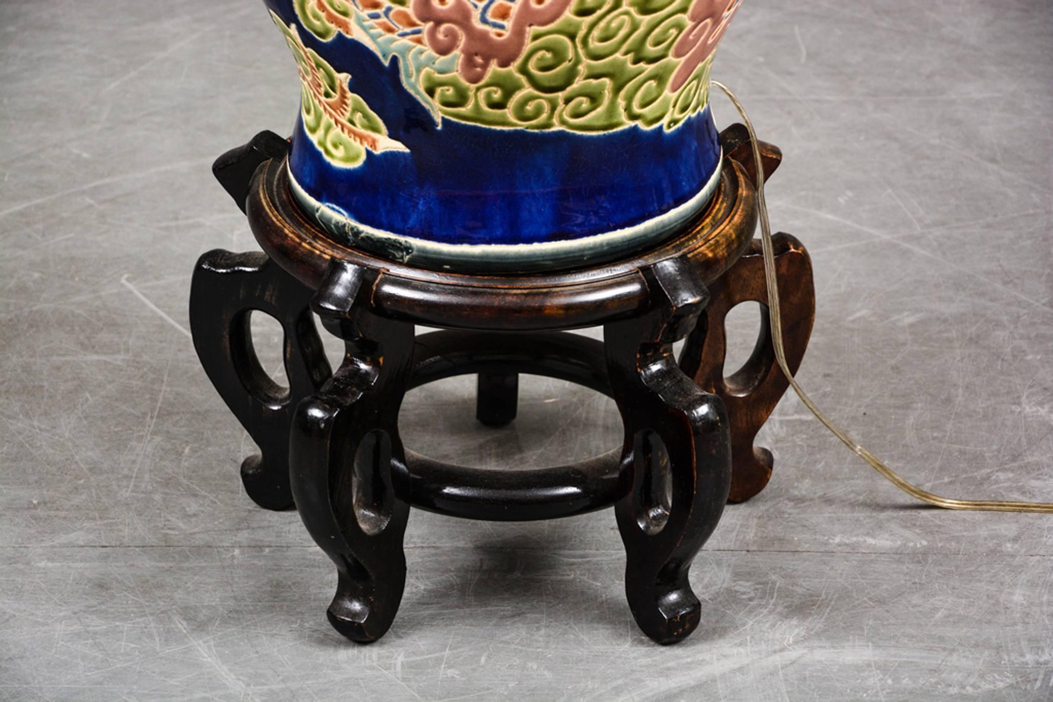 Chinese Large Oriental Floor Lamp