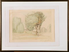 Ernst Fuchs "Baum Der Aphrodite" Acquaforte colorata