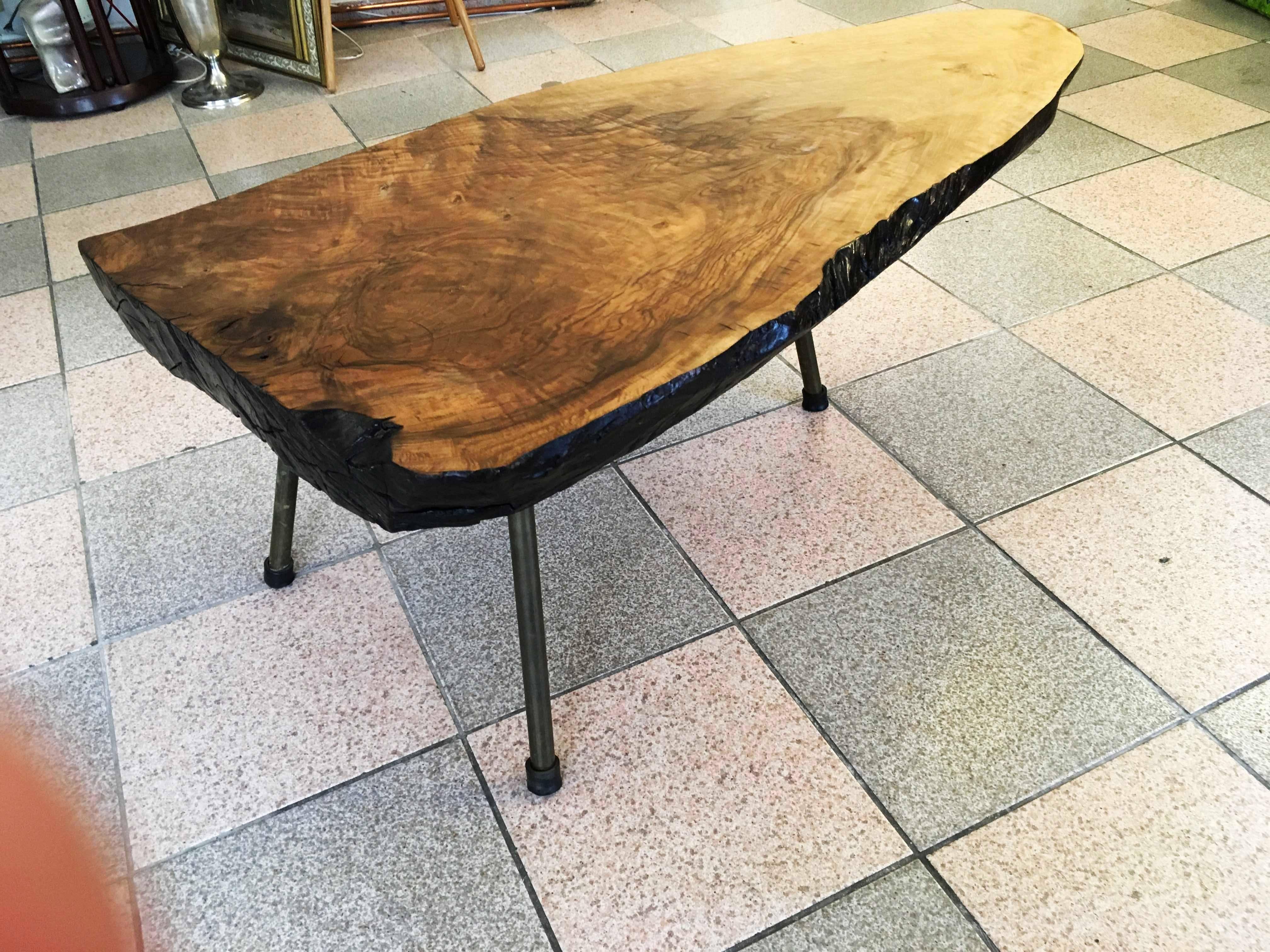 Large Carl Aubock Tree Table For Sale 1