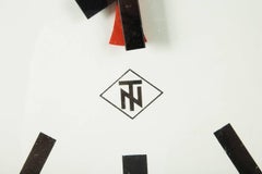 Huge German Telenorma Electric Wall Clock