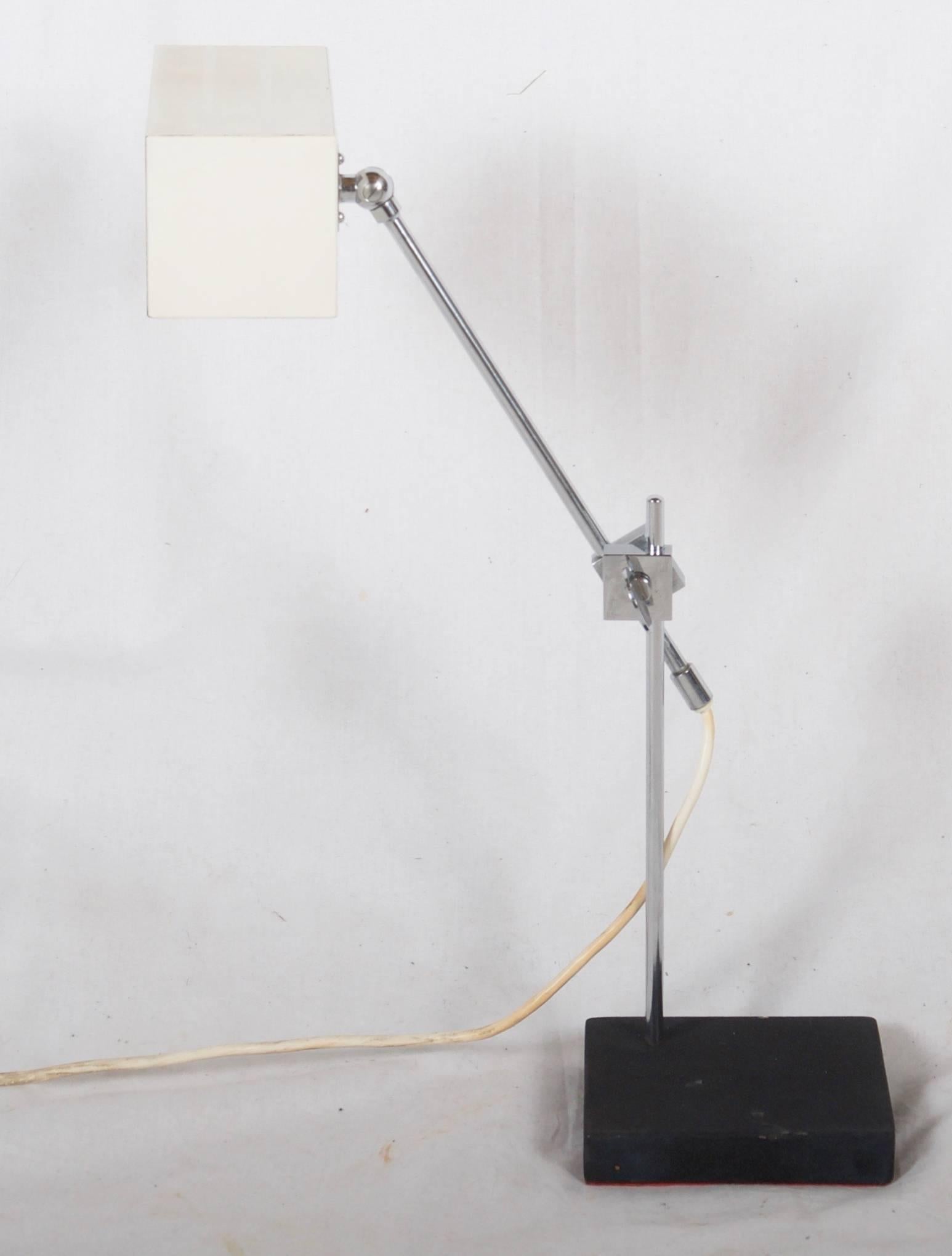 Late 20th Century Table Desk Lamp by Bünte und Remmler from the 1970s For Sale