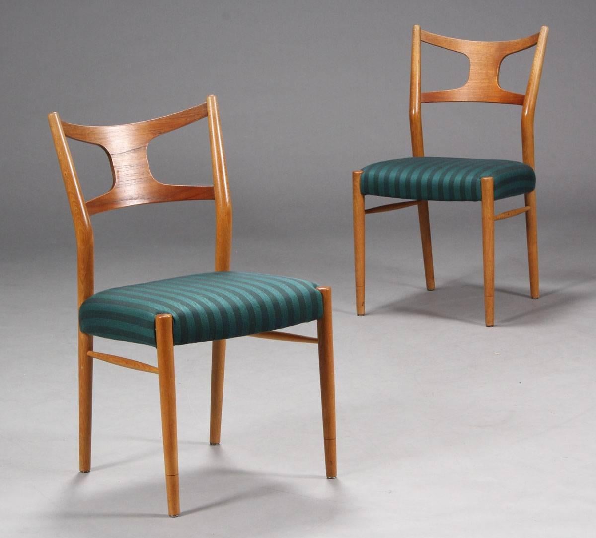Mid-20th Century Rare Dining Chairs by Kurt Østervig For Sale