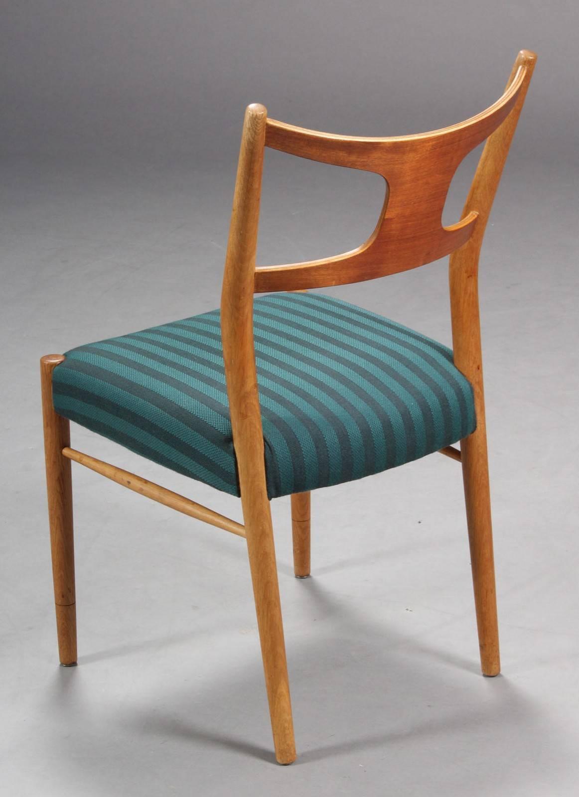 Scandinavian Modern Rare Dining Chairs by Kurt Østervig For Sale
