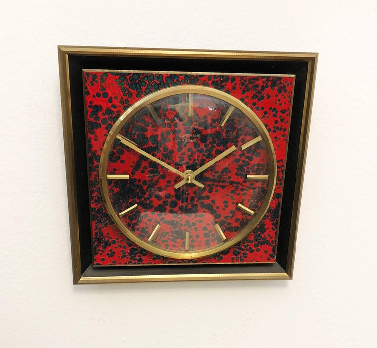 Junghans AtoMat Wall Clock at 1stDibs