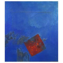 Gyorgy Kepes 'Pilgrim Light' Oil and Sand on Canvas 12