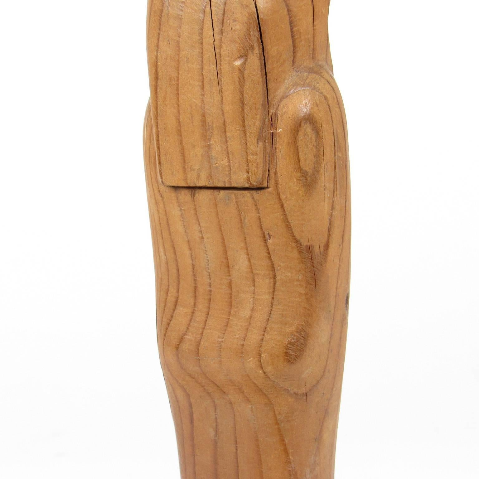 18th Century and Earlier Ancient Egyptian Carved Wood Ushabti Figure
