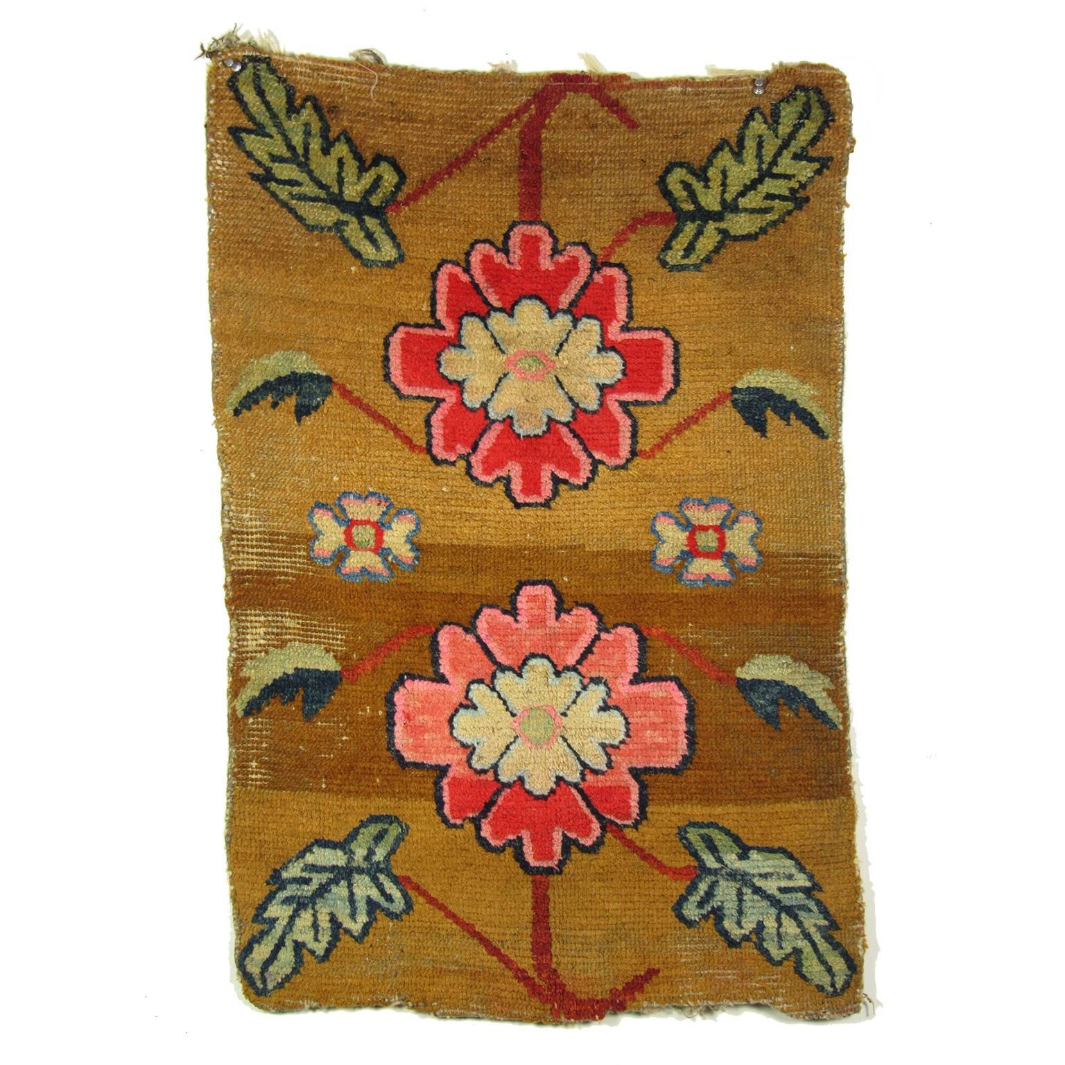 Antique Tibetan Rug For Sale