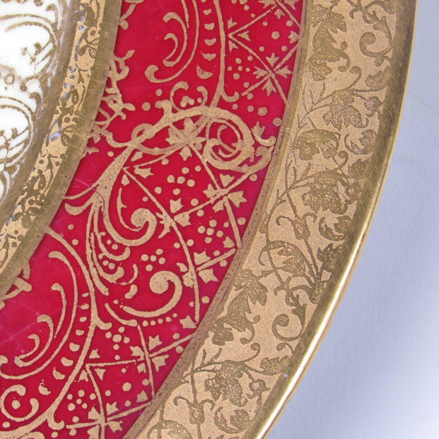 22 karat gold plated dishes