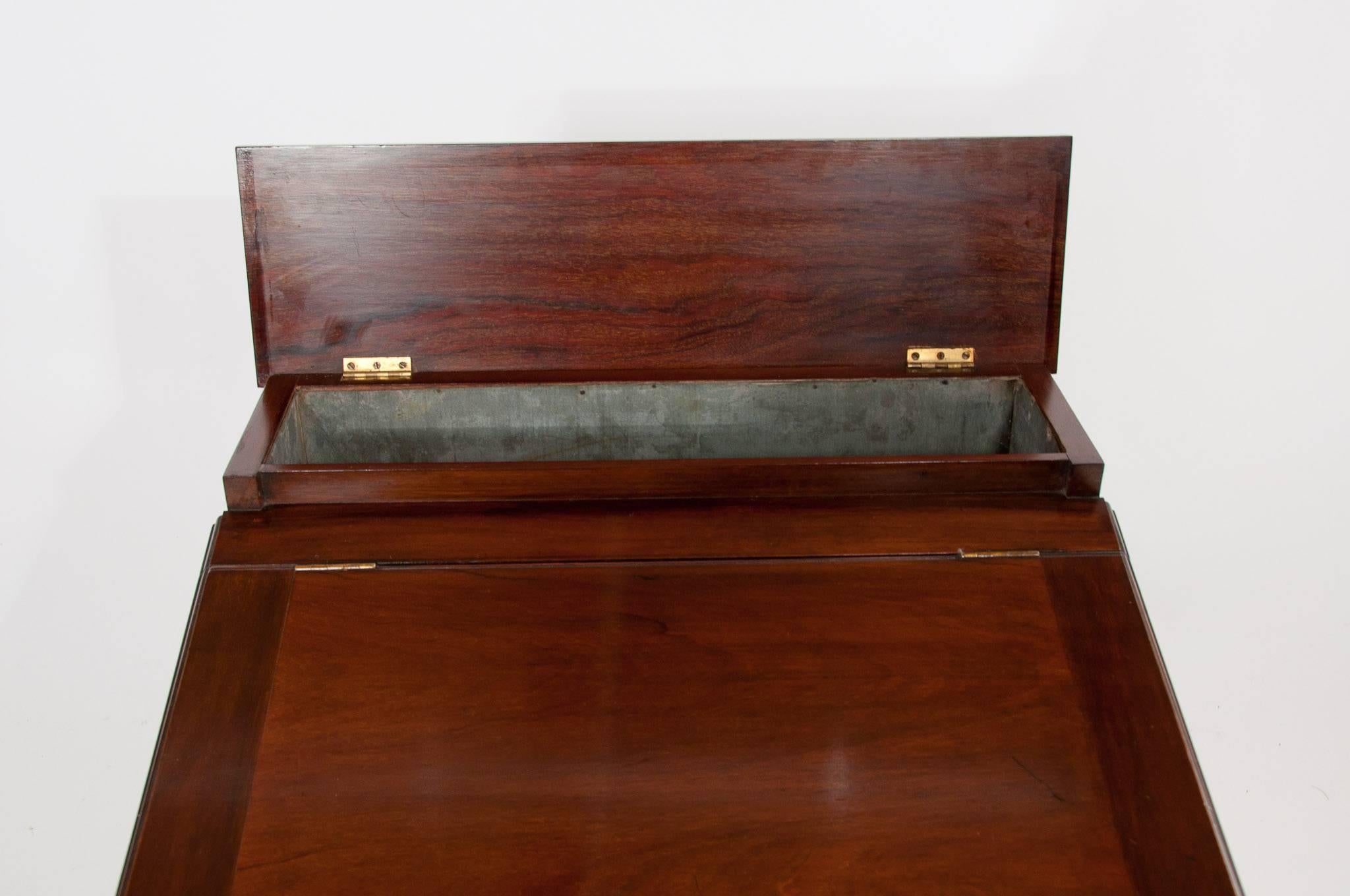 Antique Mahogany Davenport Writing Desk 3