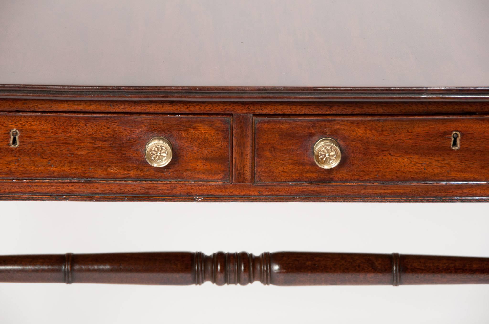 Elegant Regency Mahogany Sofa Table 4