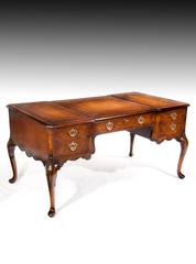 Very Good Quality Antique Walnut Partners Desk