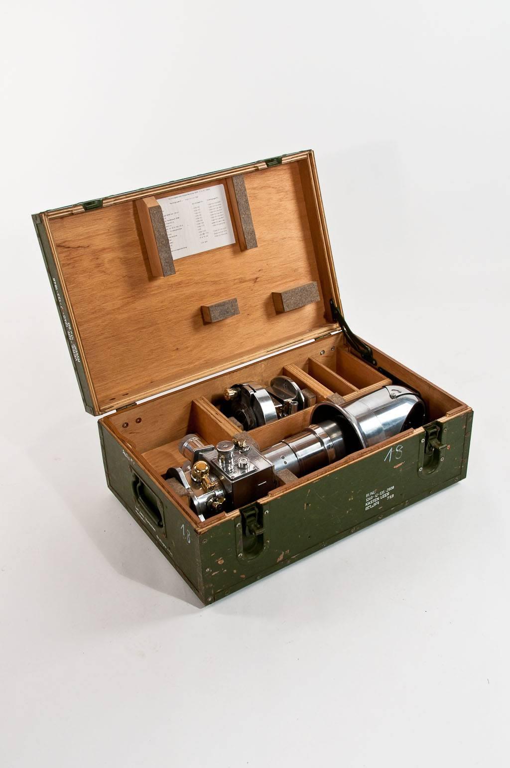 Mid-20th Century Carl Zeiss 10 x 50 Periscope On Tripod