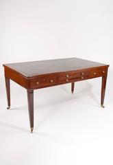 Rare Georgian Partners Writing Table with Adjustable Writing Slopes