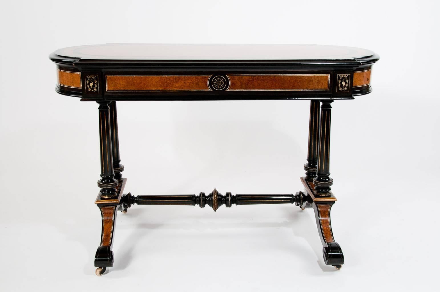 Superb Quality Library Stretcher Table Gillow 1