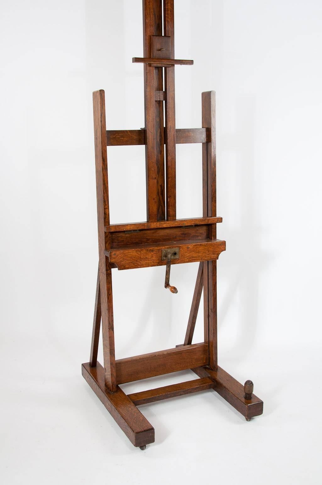 vintage winsor and newton easel