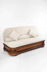 19th Century Walnut Sofa with Ormolu