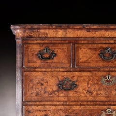 George I Period Walnut Chest on Chest or Tallboy of Exceptional Colour and Patin