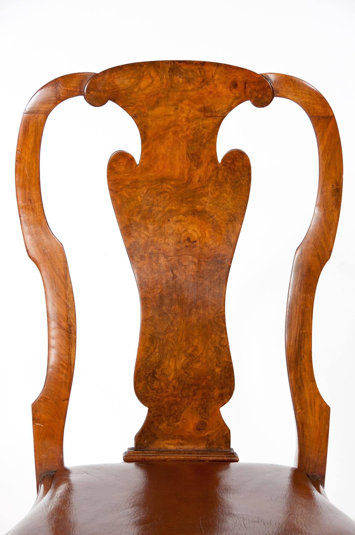 Quality Walnut Dining Table and Eight Chair Set 4
