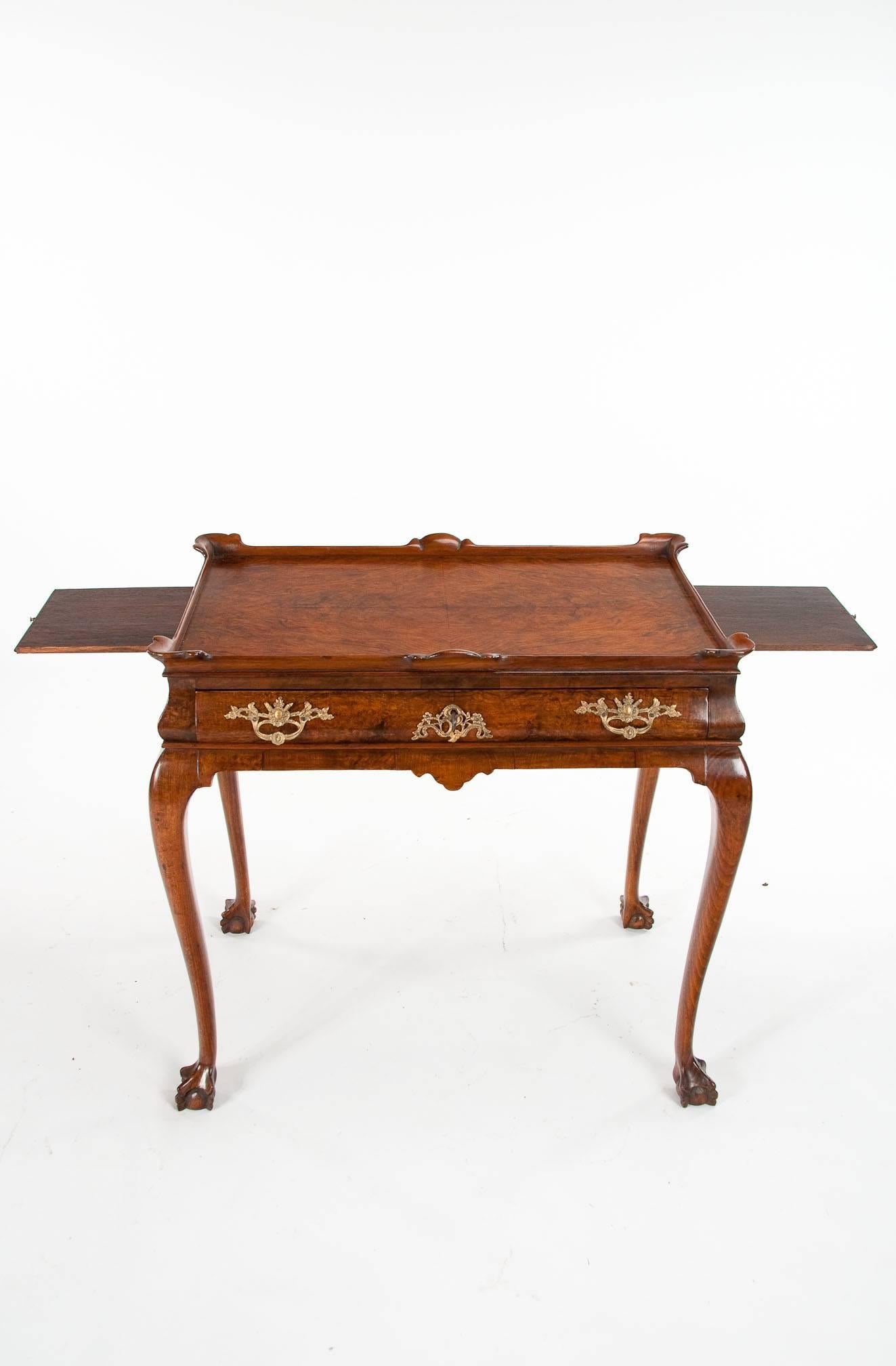 19th Century Walnut Silver Table  1