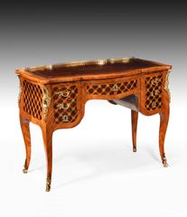 Fine Louis XV Writing Desk Stamped J Schmitz