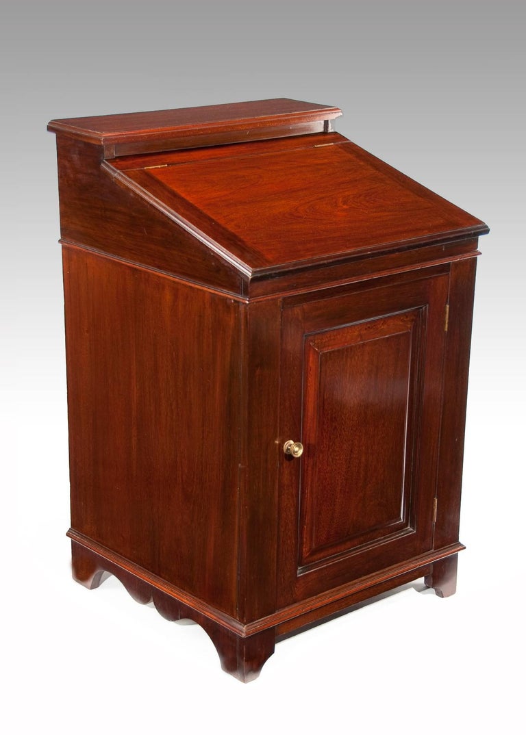 Antique Mahogany Davenport Writing Desk For Sale At 1stdibs
