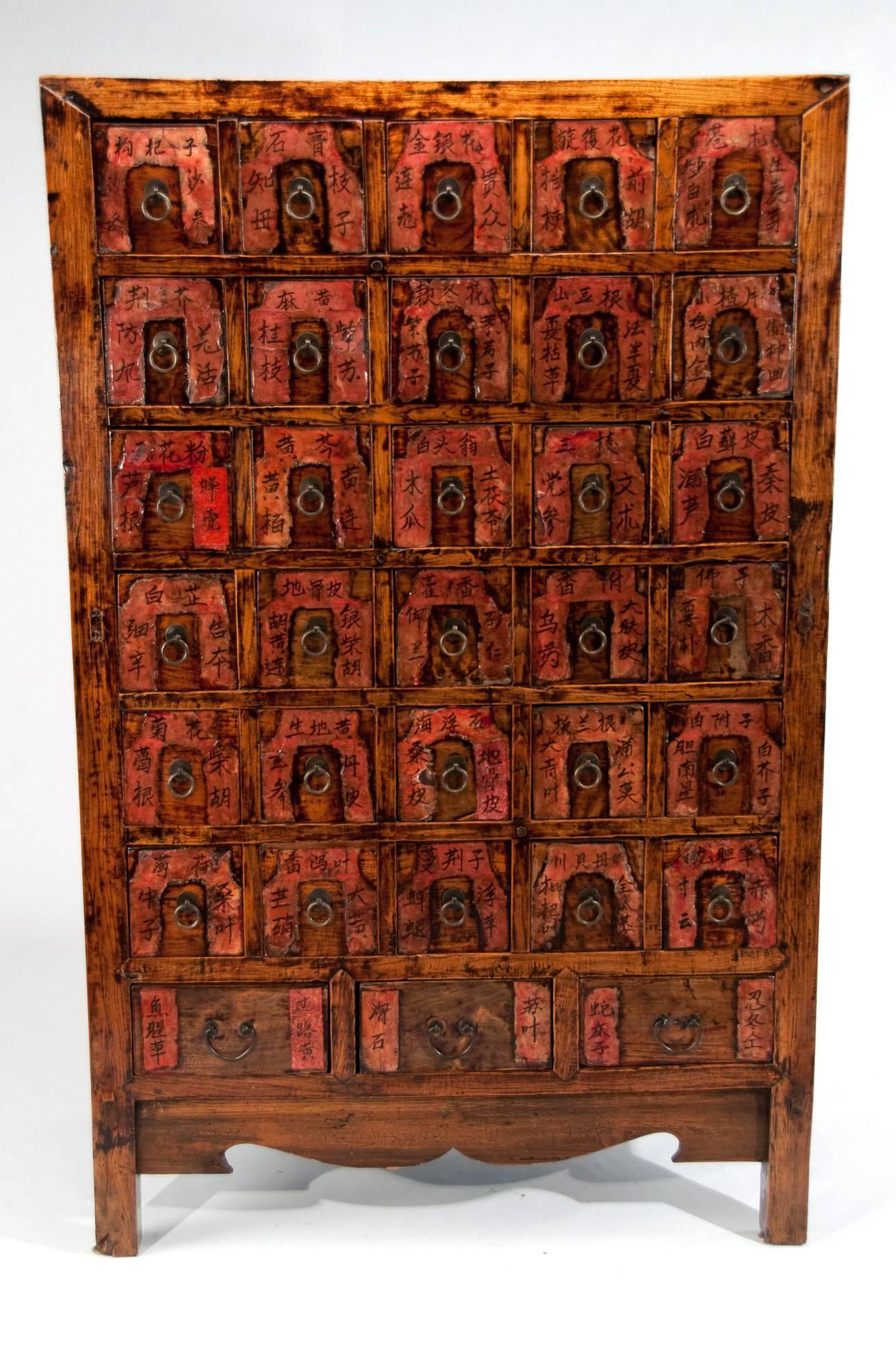 Early 20th Century Chinese Apothecary Cabinet 1