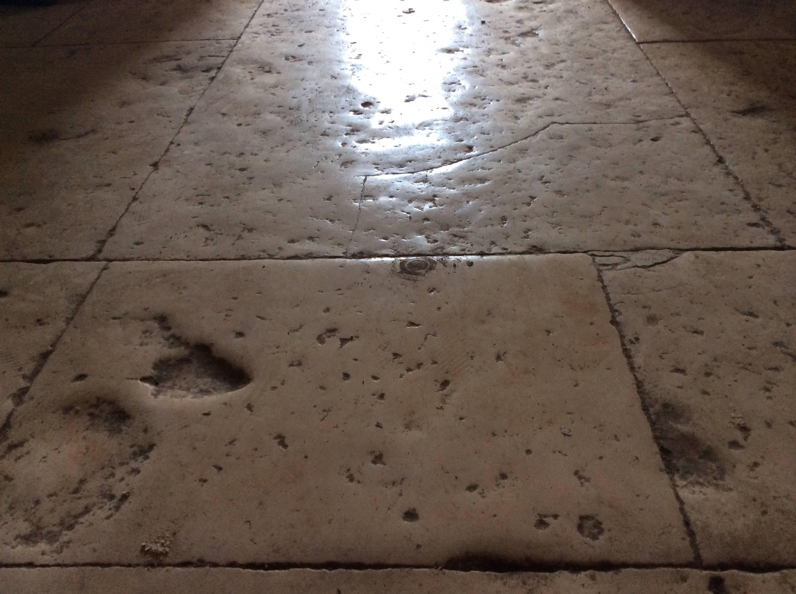 Antique Stone Floors, Original Dalle De Bourgogne, Reclaimed Flooring from France In Excellent Condition For Sale In Forte Dei Marmi, IT