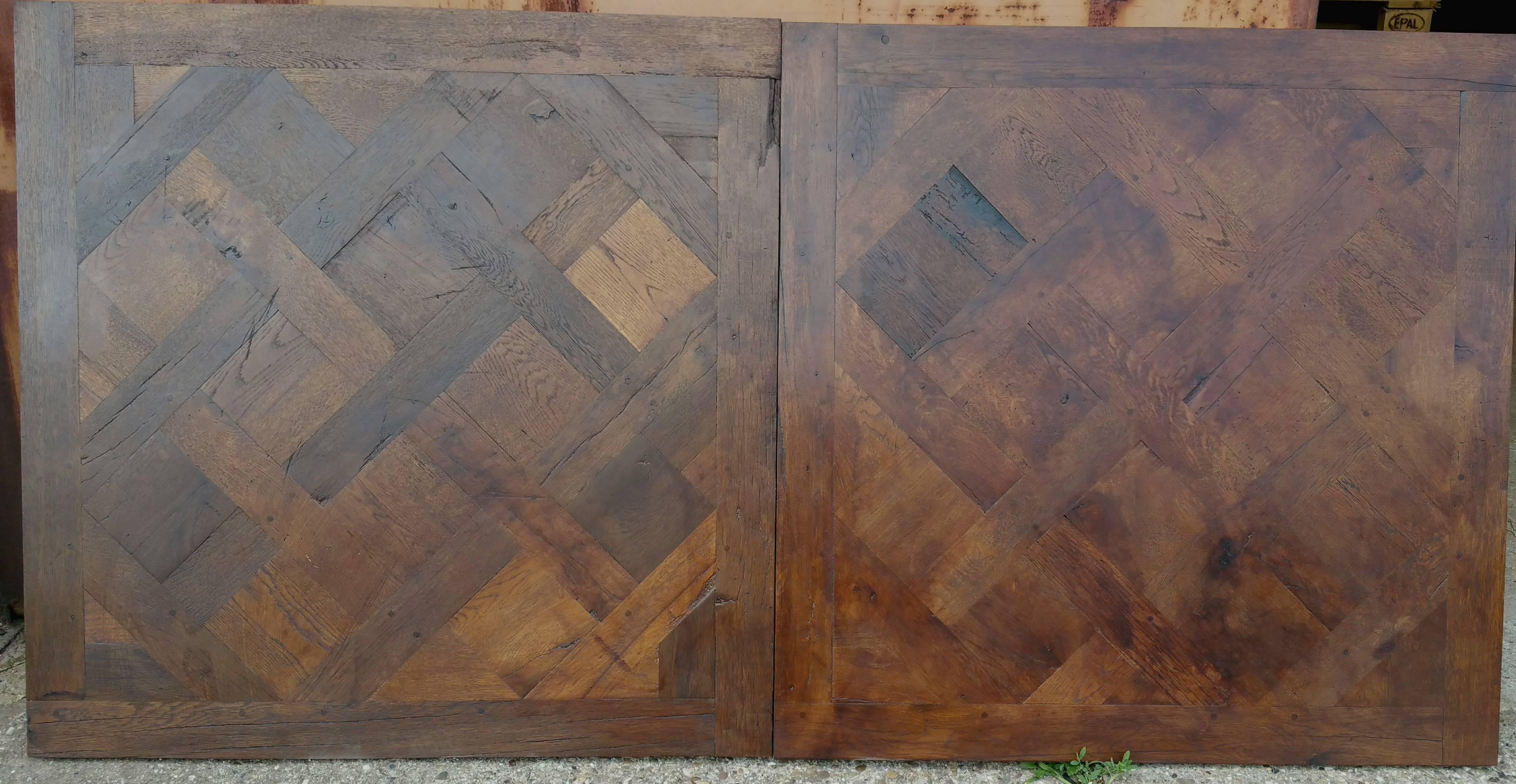 European Antique French Oak - Versailles Panels - in Antique Reclaimed Wood 