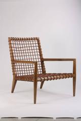 T.H Robsjohn-Gibbings for Saridis of Athens Armchair Model No 155, New, Custom