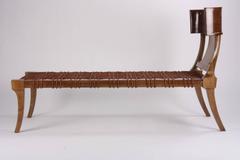 T. H Robsjohn-Gibbings for Saridis of Athens Chaise Model #11, New, Custom Order