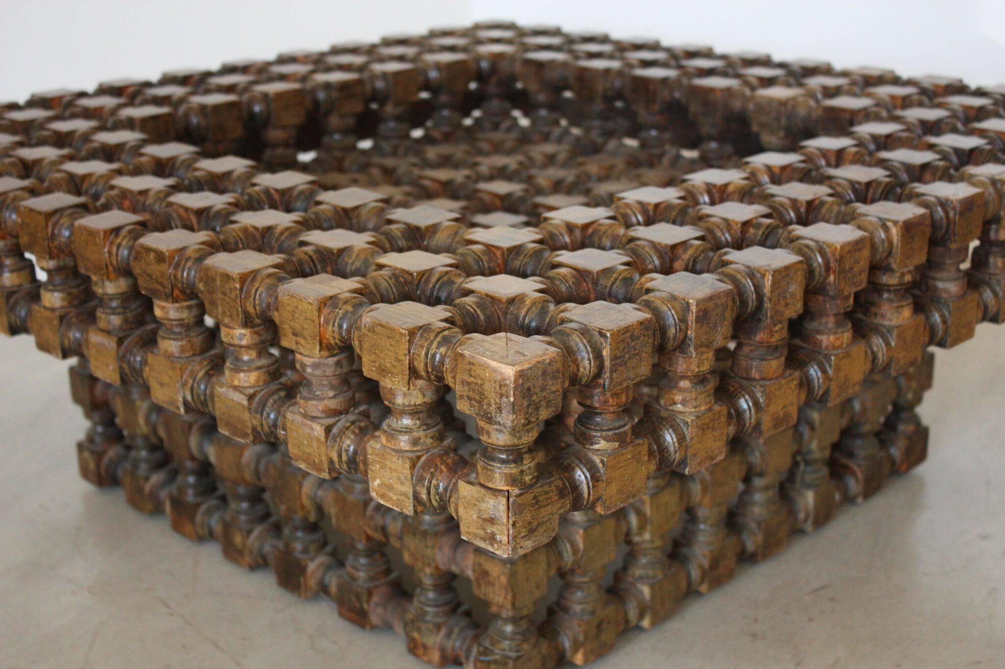 Moroccan Coffee Table, 20th Century In Good Condition For Sale In Dallas, TX