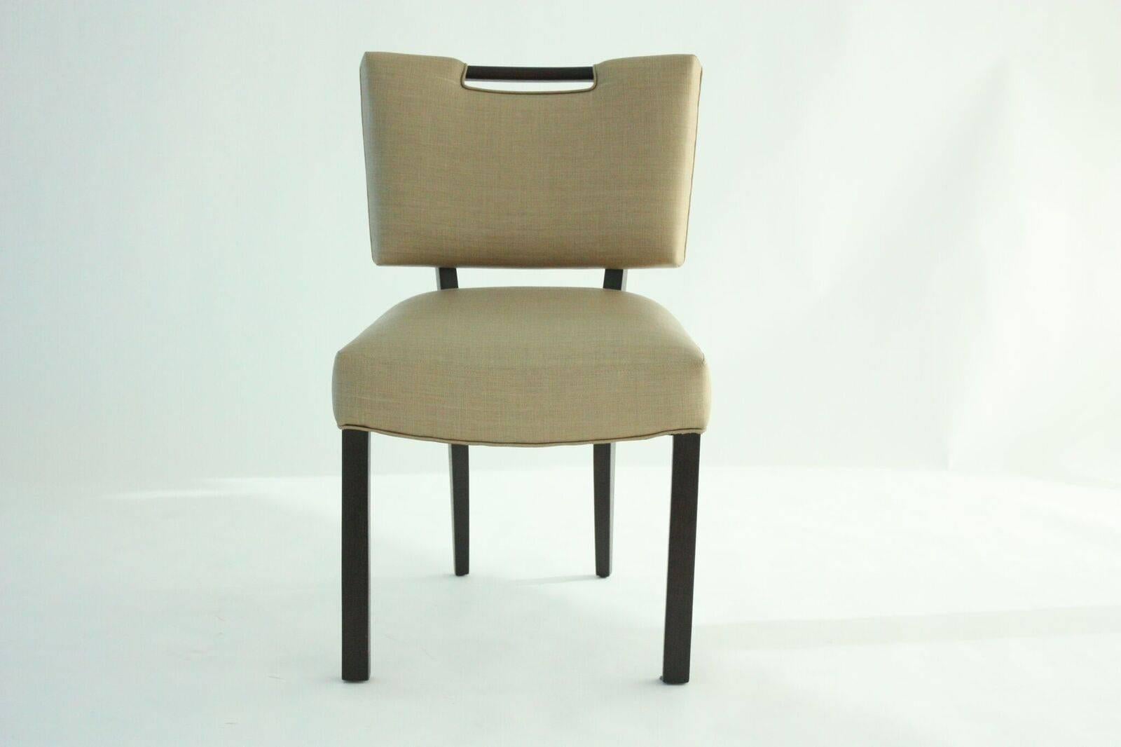 Modern Paul Laszlo Dining Chairs, Set of Eight In Excellent Condition For Sale In Dallas, TX