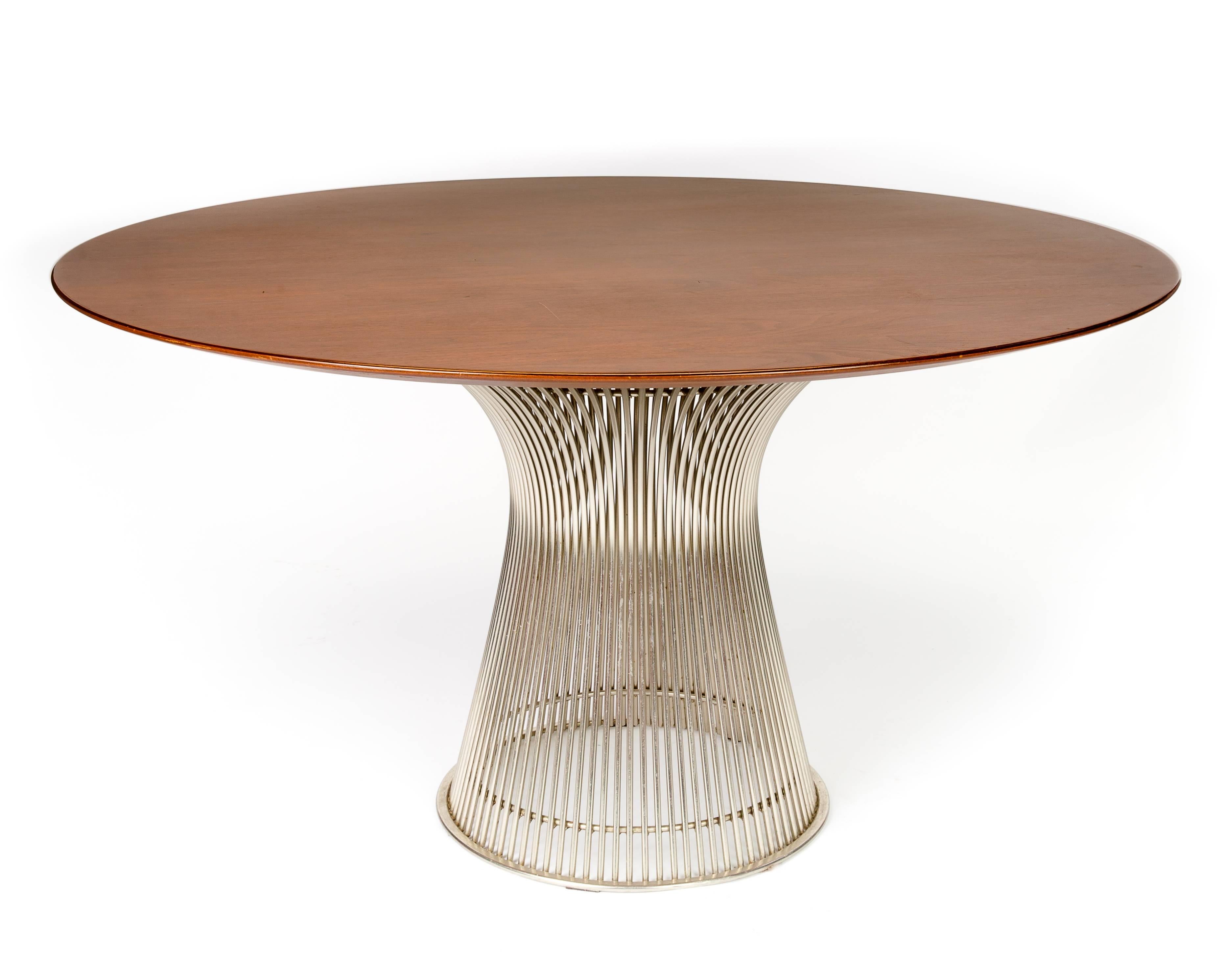 Warren Platner Dining Set In Good Condition For Sale In Dallas, TX