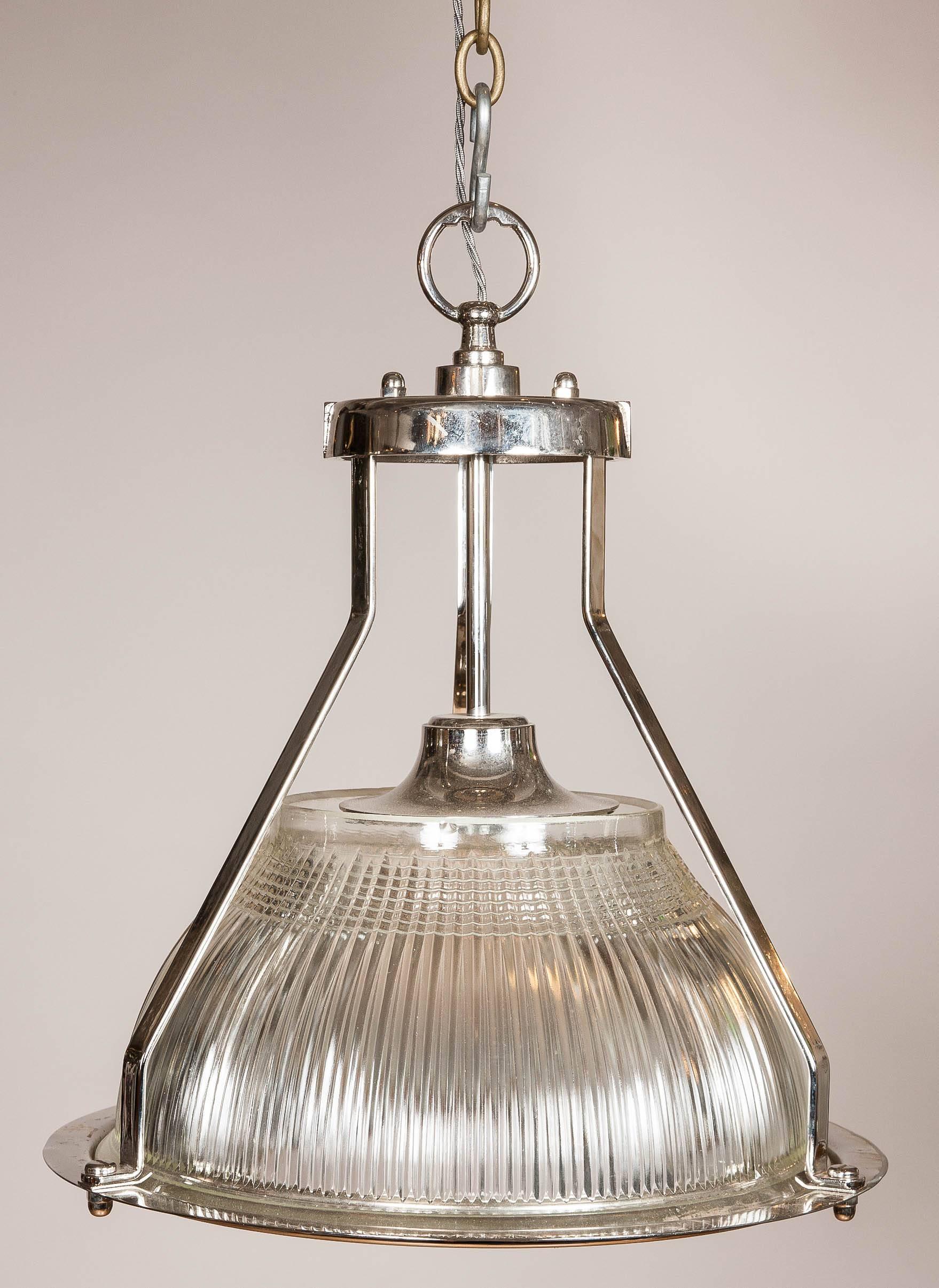 20th Century Hanger Light by Holophane