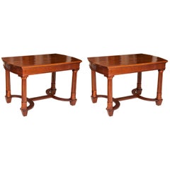 Antique Library Tables by Nordisk Kunst & Möbel-Etablissement of Denmark