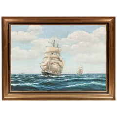 Baltic Traders oil painting by Frederik Ernlund