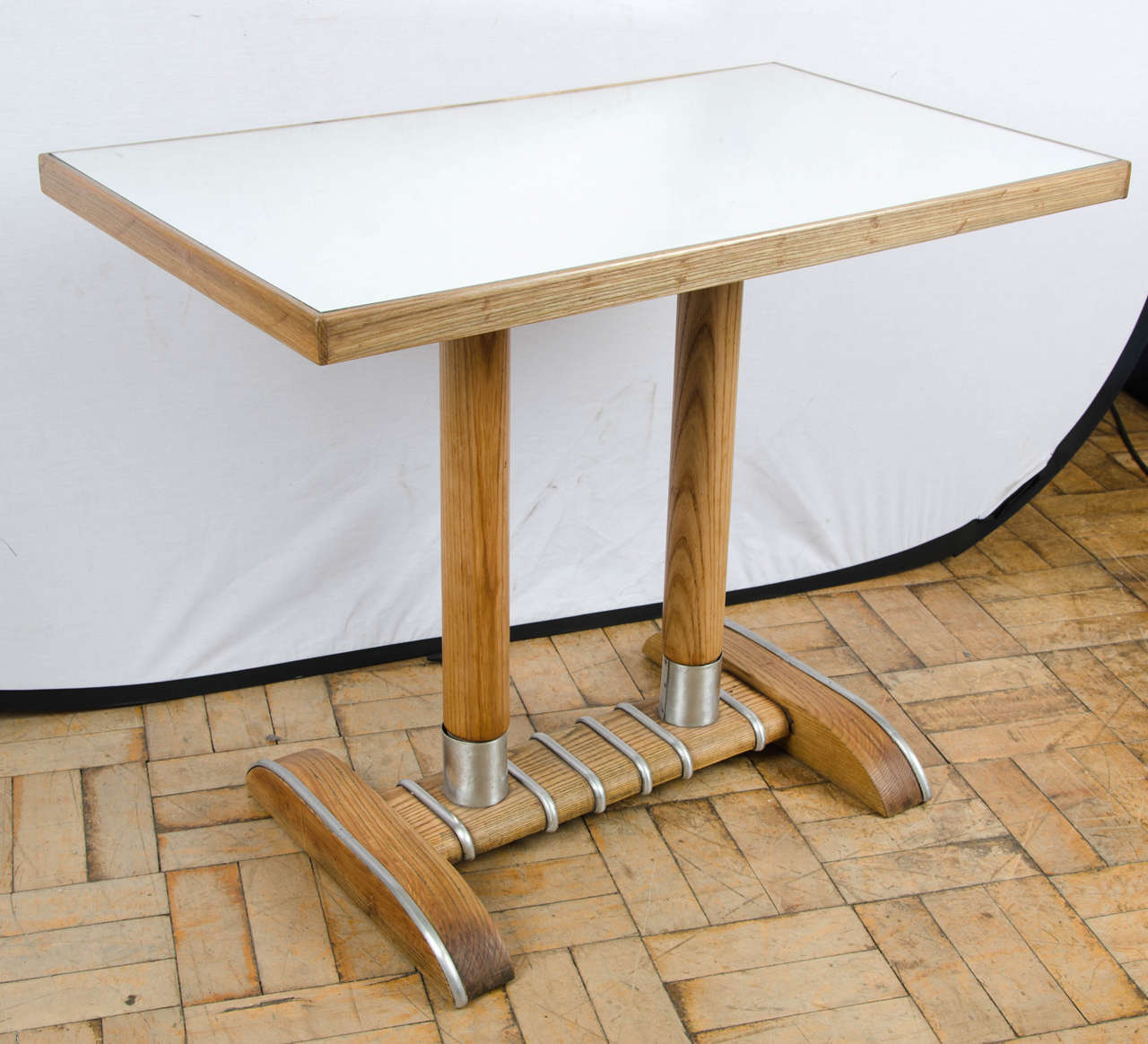 Gibraltarian Bistro Table with Mirror Top