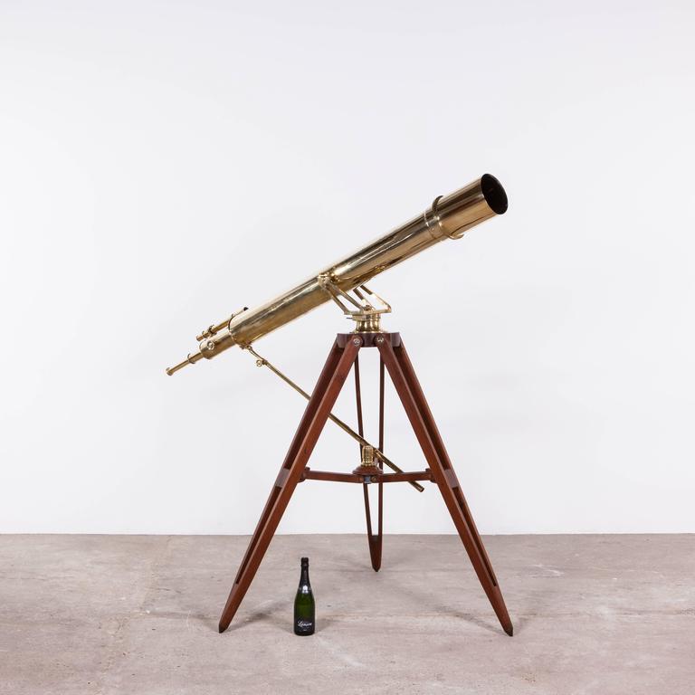 A large “Royal Century” Telescope by Watson and Sons of London. For