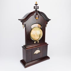 Reloj solar de Timby, fabricado por Whiting, Saratoga Springs, Nueva York, hacia 1865