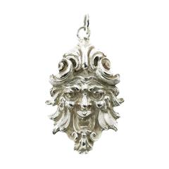 Buccellati Sterling Silver Maschera Ligorica Pendant 6