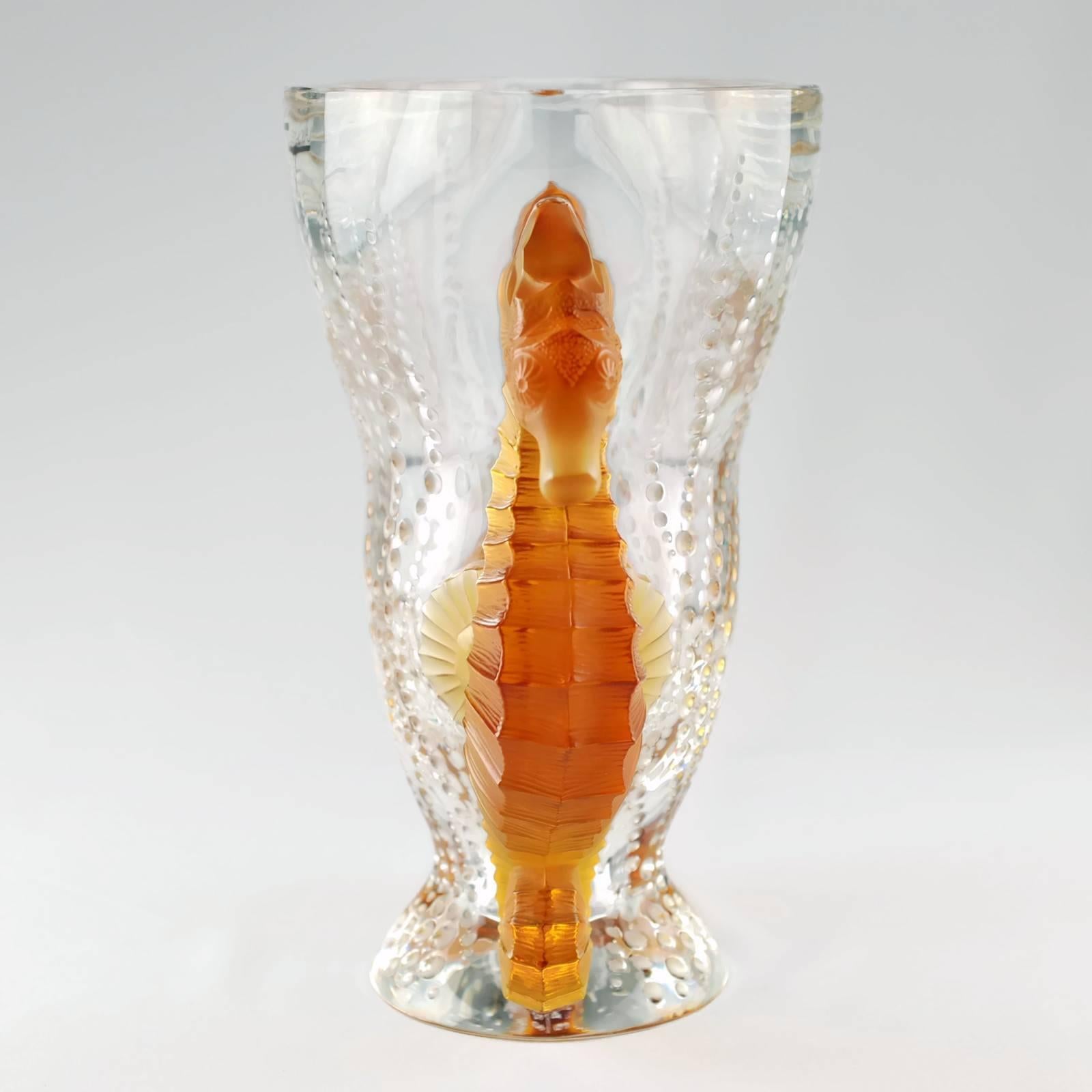 lalique poseidon vase