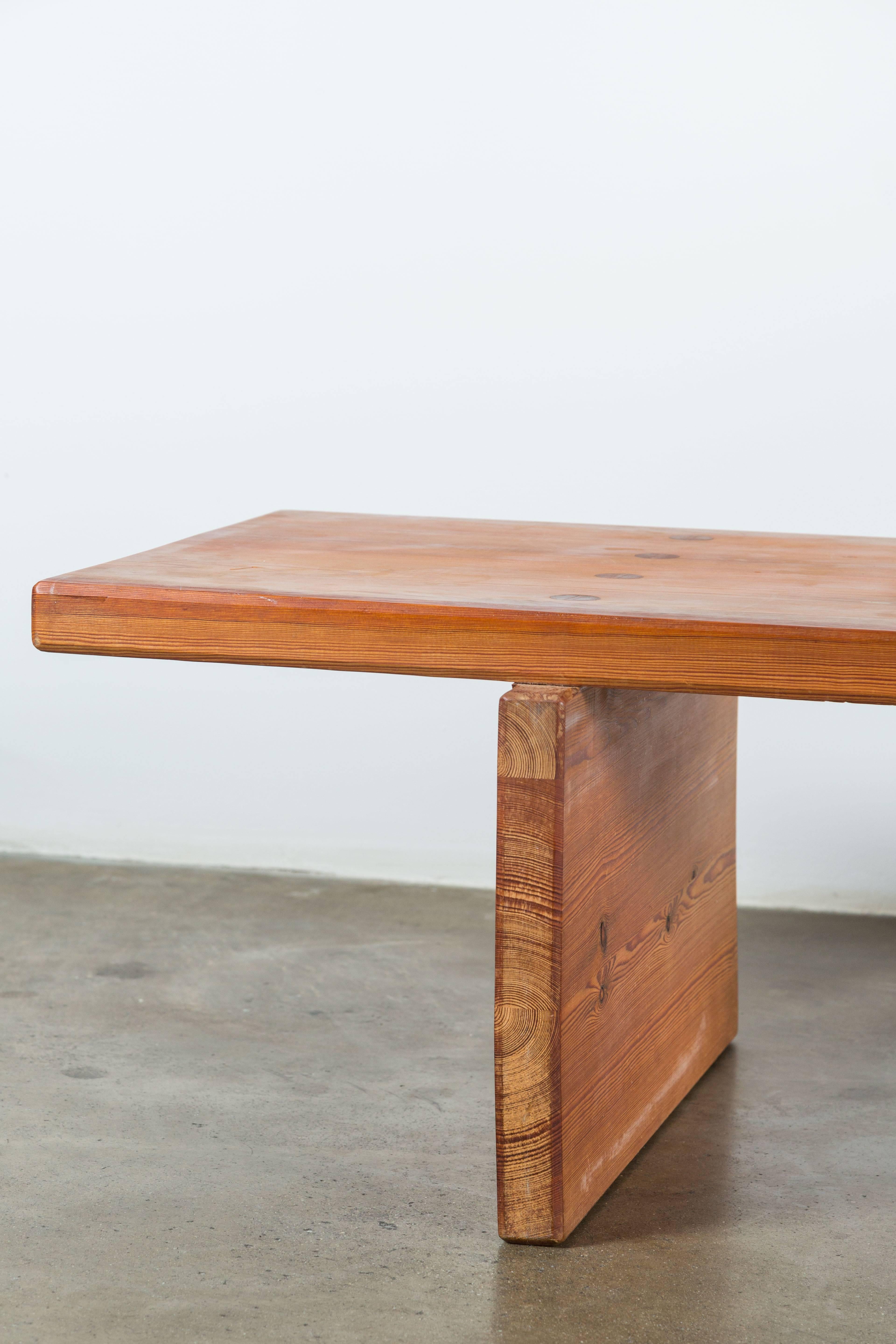 Pine Coffee Table by Roland Wilhelmsson 1