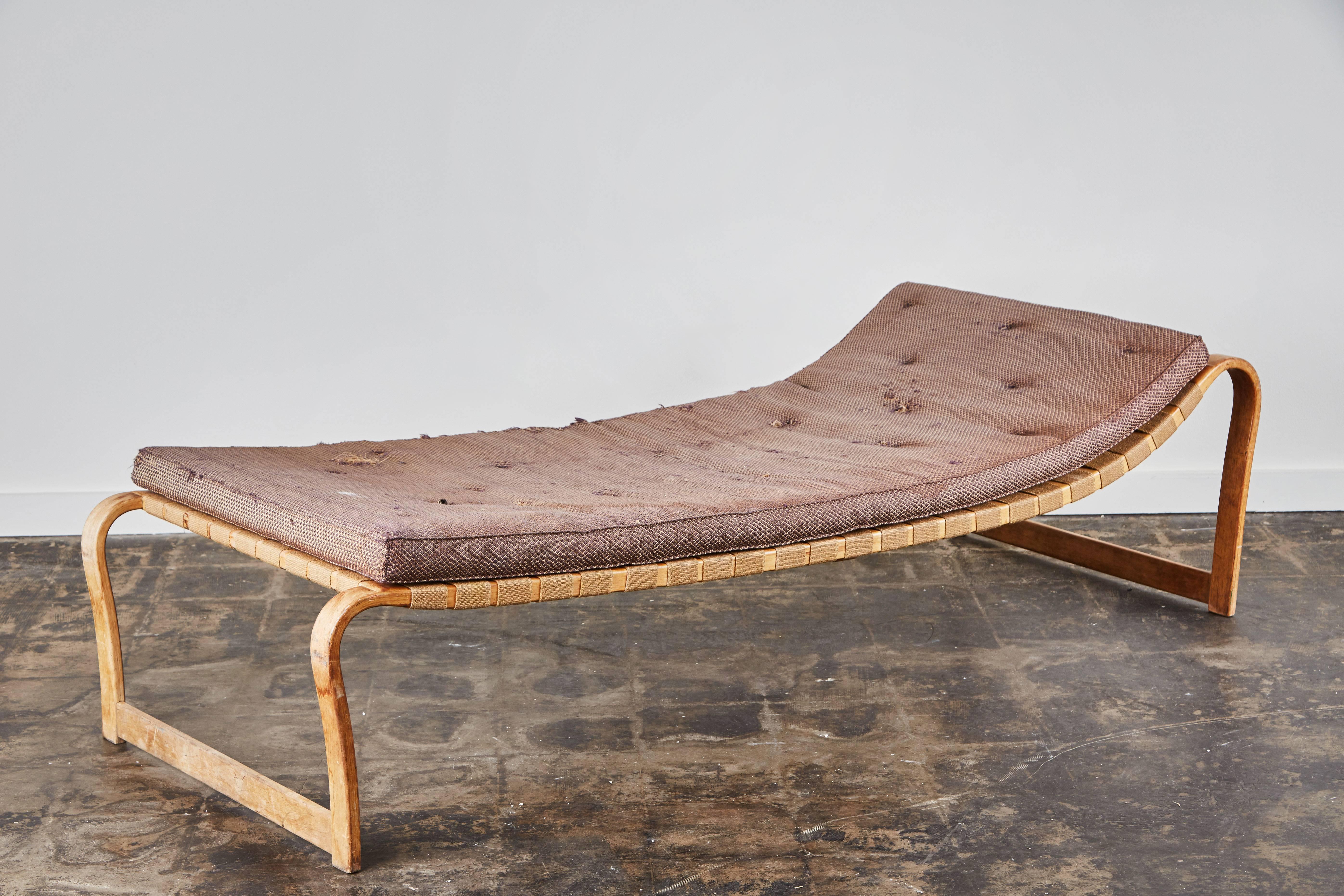 Rare Daybed by Bruno Mathsson In Excellent Condition In Los Angeles, CA