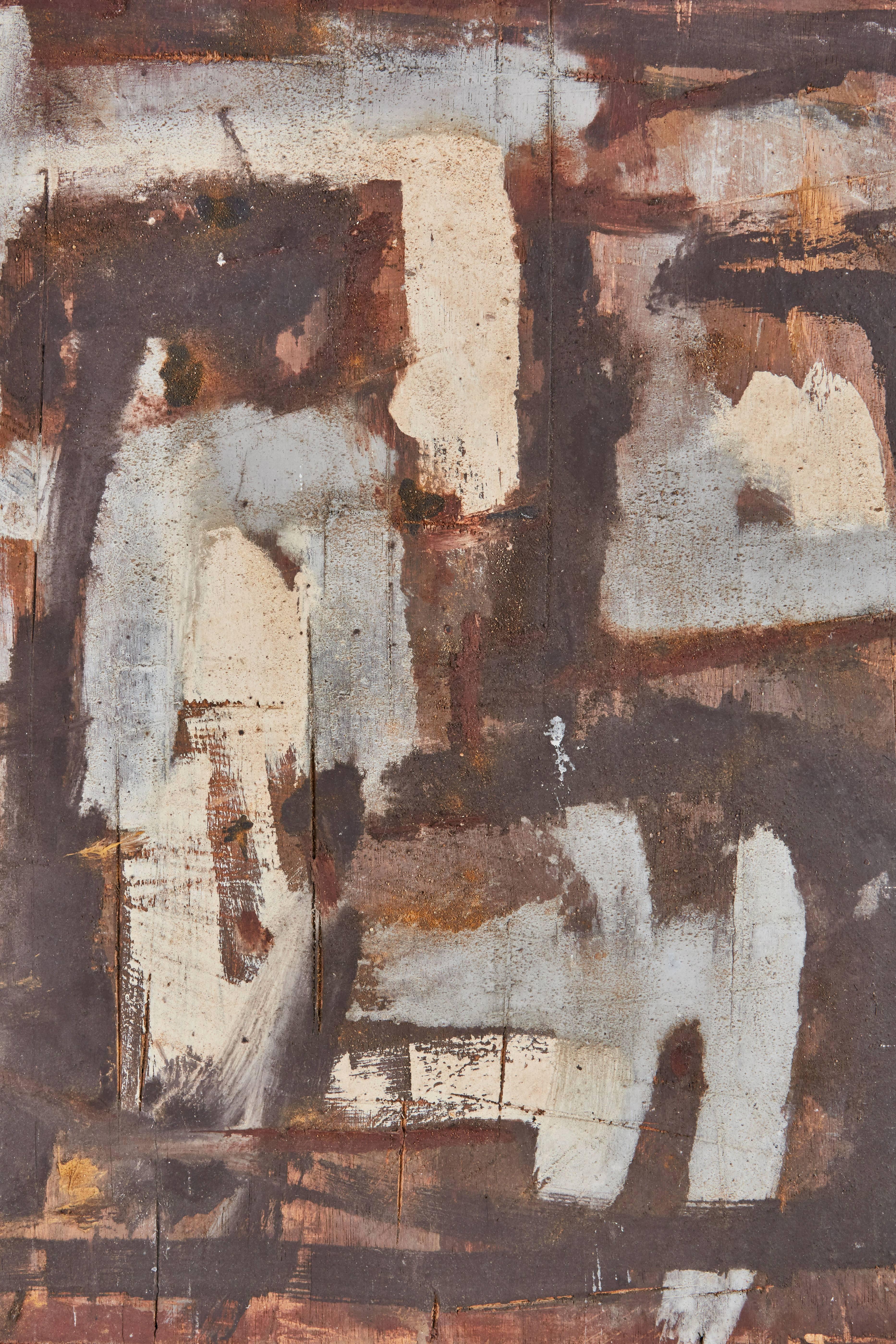 Mid-20th Century Abstract Composition by Ricardo Santamaria