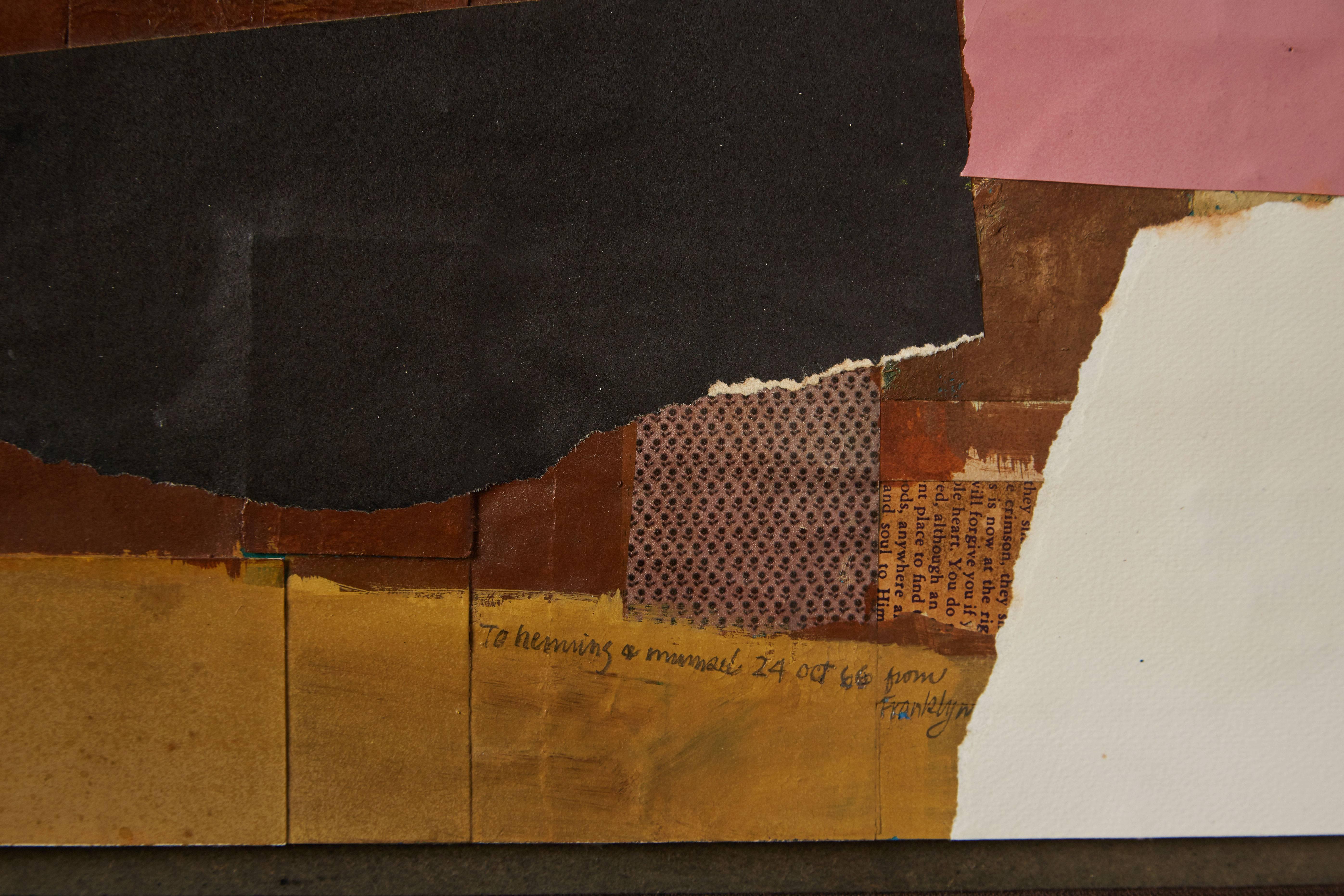 Modernist Collage In Excellent Condition In Los Angeles, CA