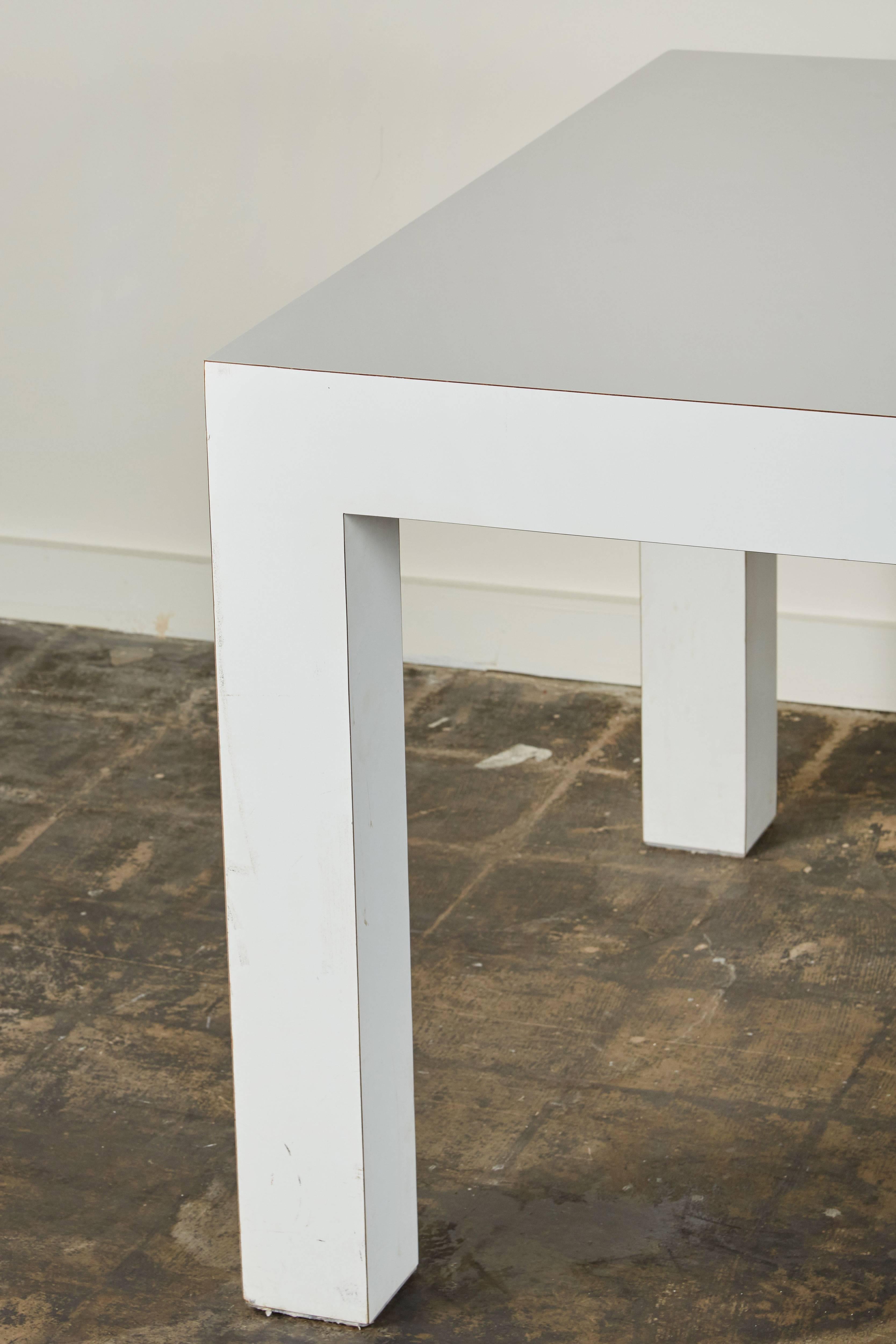 parson style dining table