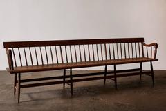 19th Century Deacon's Bench