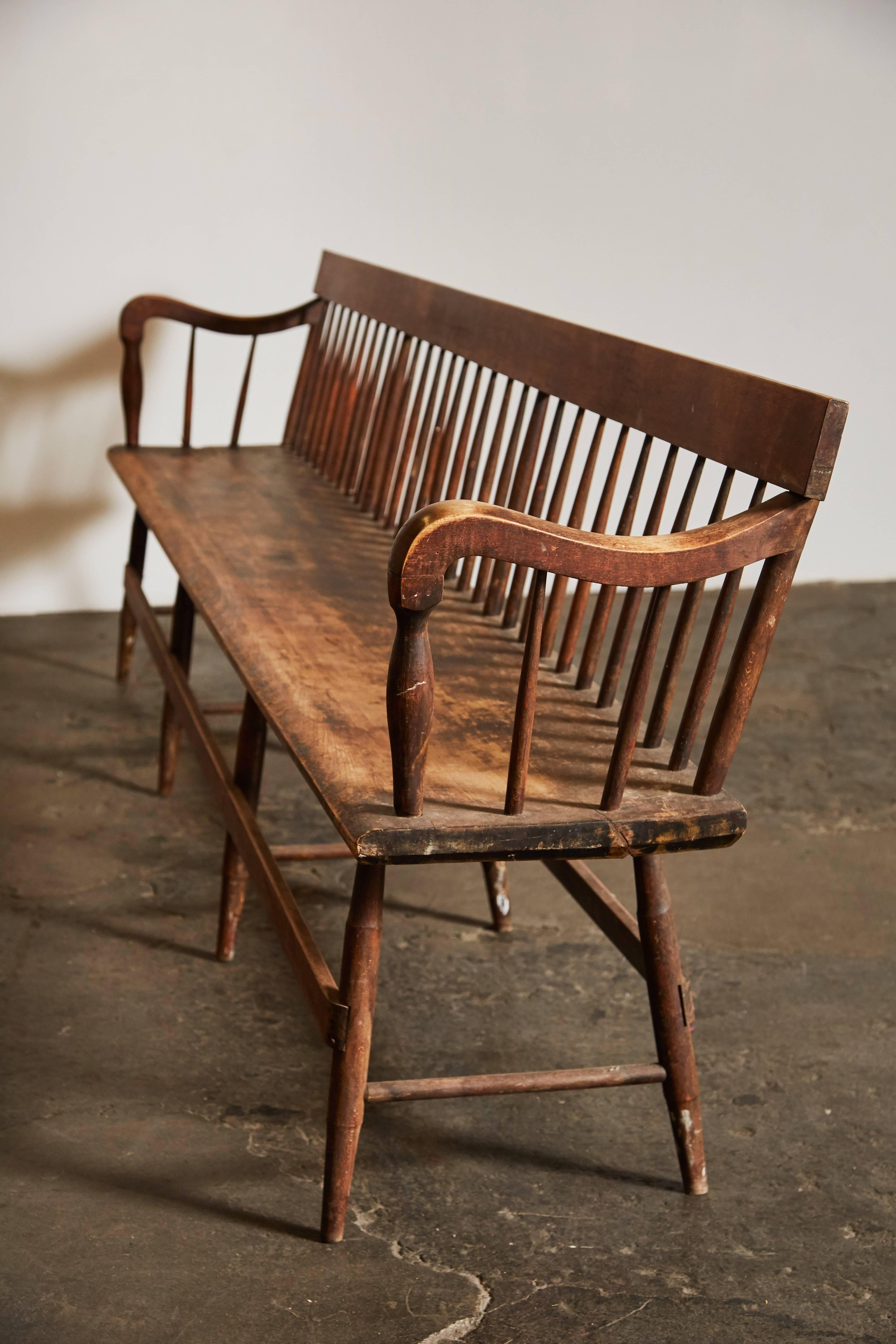 Early 20th Century 19th Century Deacon's Bench